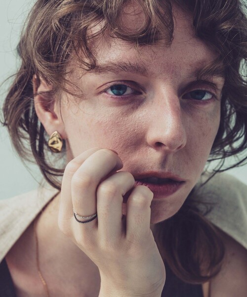 and cloud（アンドクラウド）の「Venetian Chain/Curb Chain Set Ring（リング・レディース・ゴールド系その他/シルバー系その他・S/M）」の7枚目の写真