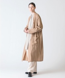 mizuiro ind ドレープガウンコート
