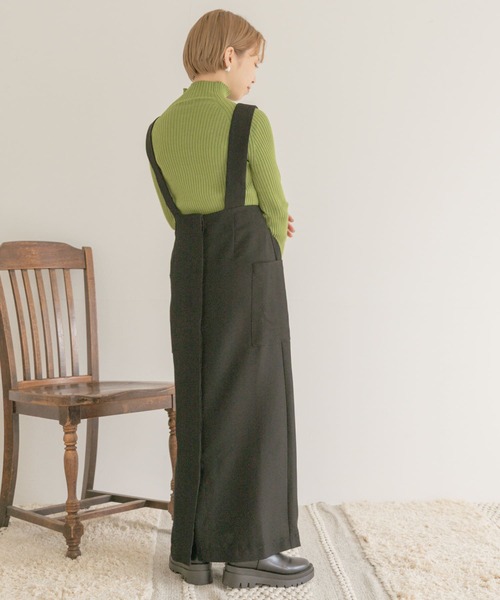 ITEMS URBANRESEARCH(アイテムズ アーバンリサーチ)の「2WAYジャンスカ(TRツイル)(ジャンパースカート・レディース・ブラック/ブラウン・FREE)」の20枚目の写真