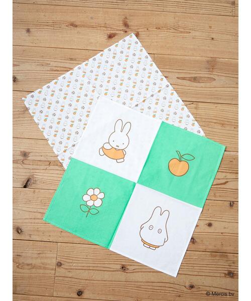Green Parks(グリーンパークス)の「■miffy バンダナ2P SET*(ハンカチ/ハンドタオル・レディース・グリーン/イエロー/グレー・FREE)」の6枚目の写真