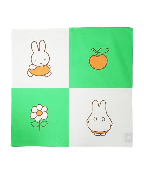 Green Parks(グリーンパークス)の「■miffy バンダナ2P SET*(ハンカチ/ハンドタオル・レディース・グリーン/イエロー/グレー・FREE)」の8枚目の写真