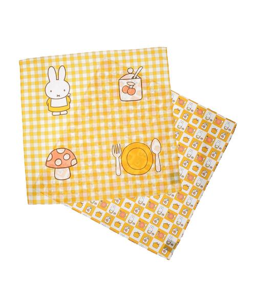 Green Parks(グリーンパークス)の「■miffy バンダナ2P SET*(ハンカチ/ハンドタオル・レディース・グリーン/イエロー/グレー・FREE)」の13枚目の写真