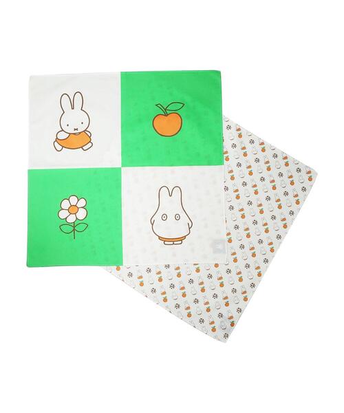 Green Parks(グリーンパークス)の「■miffy バンダナ2P SET*(ハンカチ/ハンドタオル・レディース・グリーン/イエロー/グレー・FREE)」の15枚目の写真