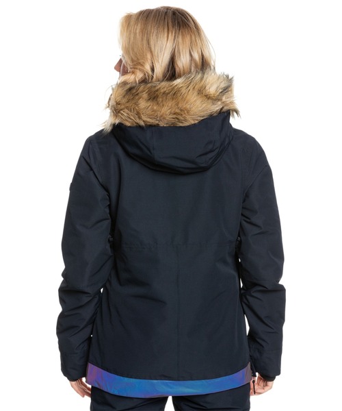 ROXY(ロキシー)の「SHELTER JK/ロキシースキースノーボードアノラックジャケット(マウンテンパーカー・レディース・ブラック/ブラック系その他/カーキ・SMALL/MEDIUM/LARGE/X-SMALL)」の5枚目の写真