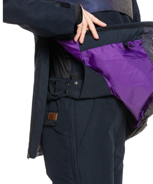 ROXY(ロキシー)の「SHELTER JK/ロキシースキースノーボードアノラックジャケット(マウンテンパーカー・レディース・ブラック/ブラック系その他/カーキ・SMALL/MEDIUM/LARGE/X-SMALL)」の11枚目の写真