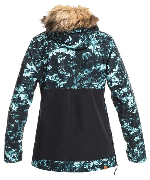 ROXY(ロキシー)の「SHELTER JK/ロキシースキースノーボードアノラックジャケット(マウンテンパーカー・レディース・ブラック/ブラック系その他/カーキ・SMALL/MEDIUM/LARGE/X-SMALL)」の16枚目の写真