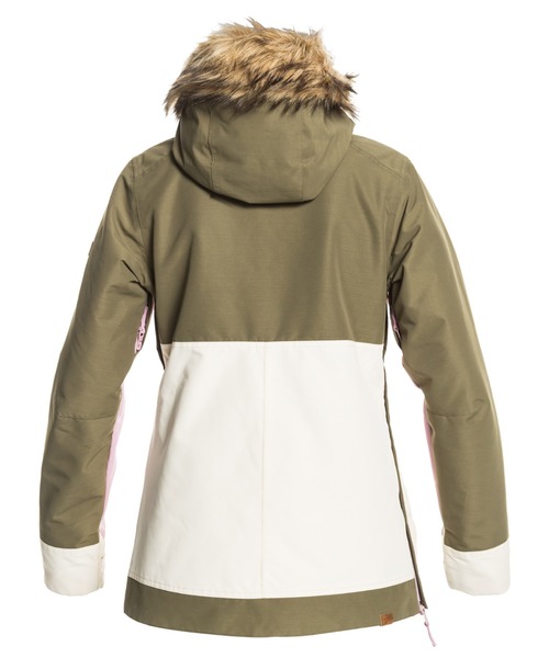 ROXY(ロキシー)の「SHELTER JK/ロキシースキースノーボードアノラックジャケット(マウンテンパーカー・レディース・ブラック/ブラック系その他/カーキ・SMALL/MEDIUM/LARGE/X-SMALL)」の17枚目の写真