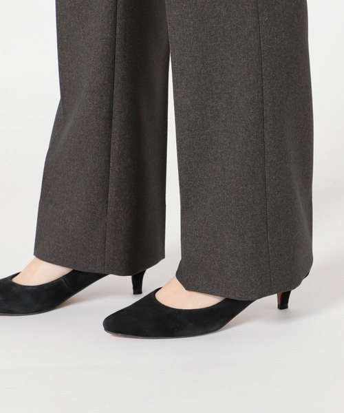 SLOBE IENA（スローブイエナ）の「起毛ツイルストレートパンツ【手洗い可能】◆（その他パンツ・レディース・グレー/ピンク/ブルー・38/36/34）」の21枚目の写真