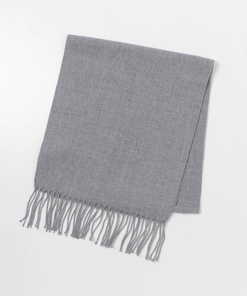 SENSE OF PLACE by URBAN RESEARCH（センスオブプレイスバイアーバンリサーチ）の「ウォッシャブルストール(40cm巾)（マフラー・メンズ・ライトグレー/ブラック/ブルー/アイボリー/ミント/モカ・ONE）」の7枚目の写真