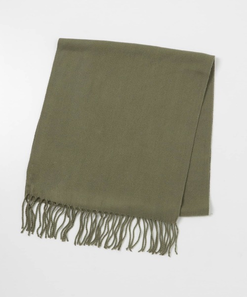 SENSE OF PLACE by URBAN RESEARCH（センスオブプレイスバイアーバンリサーチ）の「ウォッシャブルストール(40cm巾)（マフラー・メンズ・ライトグレー/ブラック/ブルー/アイボリー/ミント/モカ・ONE）」の12枚目の写真