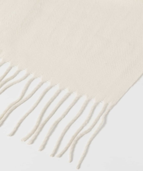 SENSE OF PLACE by URBAN RESEARCH（センスオブプレイスバイアーバンリサーチ）の「ウォッシャブルストール(40cm巾)（マフラー・メンズ・ライトグレー/ブラック/ブルー/アイボリー/ミント/モカ・ONE）」の16枚目の写真