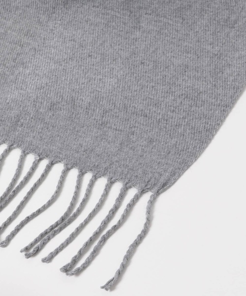 SENSE OF PLACE by URBAN RESEARCH（センスオブプレイスバイアーバンリサーチ）の「ウォッシャブルストール(40cm巾)（マフラー・メンズ・ライトグレー/ブラック/ブルー/アイボリー/ミント/モカ・ONE）」の18枚目の写真