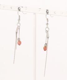 【CouleuR】silverpink long ピアス