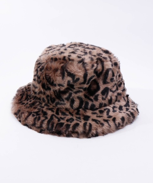 Sense of Grace（センスオブグレース）の「FOURRURE HAT フェイクファー バケットハット（ハット・レディース・ブラック/ベージュ/ブラウン/アイボリー/ダークベージュ/チャコールグレー/ホワイト・FREE）」の19枚目の写真