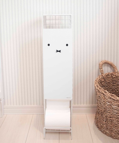 Miffy（ ミッフィー）の「【miffy】トイレットペーパーストッカー（バス/トイレグッズ・レディース・ホワイト/グレー・FREE）」の10枚目の写真