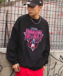 WEGO | WEGO/ヘビーウエイト チームロゴ刺繍裏起毛BIGプルオーバー(スウェット)