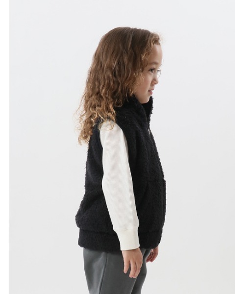 Champion(チャンピオン)の「【Champion/チャンピオン】キッズ ベーシック ジップベスト(ベスト・キッズ・ブラウン/ブラック/アイボリー/ネイビー・110/130/100/120/150/140/160)」の16枚目の写真