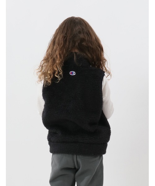 Champion(チャンピオン)の「【Champion/チャンピオン】キッズ ベーシック ジップベスト(ベスト・キッズ・ブラウン/ブラック/アイボリー/ネイビー・110/130/100/120/150/140/160)」の17枚目の写真