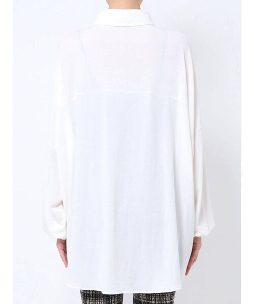 GYDA（ジェイダ）の「カットルーズシャツ（シャツ/ブラウス・レディース・オフホワイト/ベージュ・FREE）」の16枚目の写真