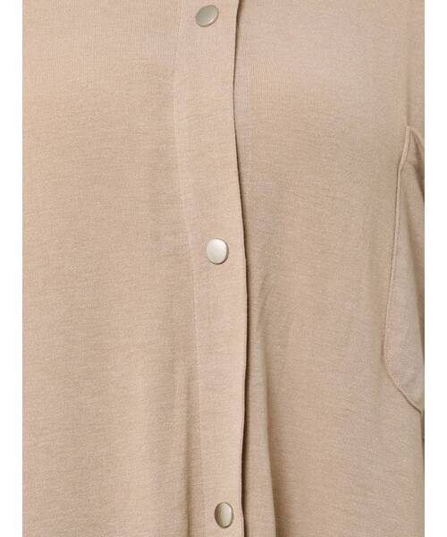 GYDA（ジェイダ）の「カットルーズシャツ（シャツ/ブラウス・レディース・オフホワイト/ベージュ・FREE）」の21枚目の写真