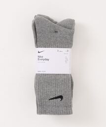 NIKE（ナイキ）の「《NIKEアパレル》ナイキ 3P エブリデイ クッション クルー ソックス（ソックス/靴下）」