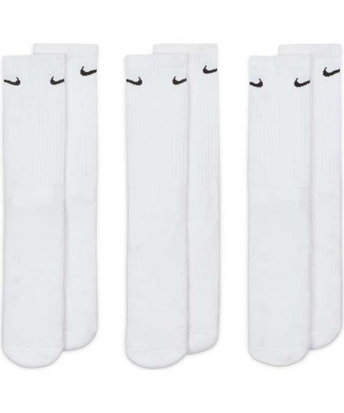 NIKE（ナイキ）の「《NIKEアパレル》ナイキ 3P エブリデイ クッション クルー ソックス（ソックス/靴下・メンズ・ブラック/マルチ/ホワイト/グレー・25-27/23-25/27-29/21-23）」の8枚目の写真