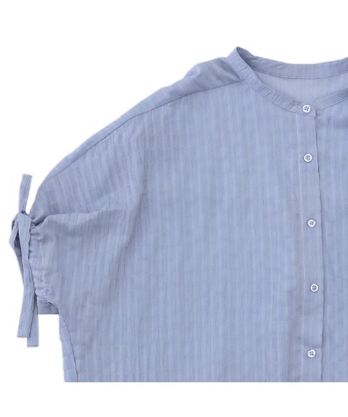 select MOCA（セレクトモカ）の「ドロストスリーブジャガードブラウス（シャツ/ブラウス・レディース・ホワイト/ブラック/ブルー・FREE）」の16枚目の写真