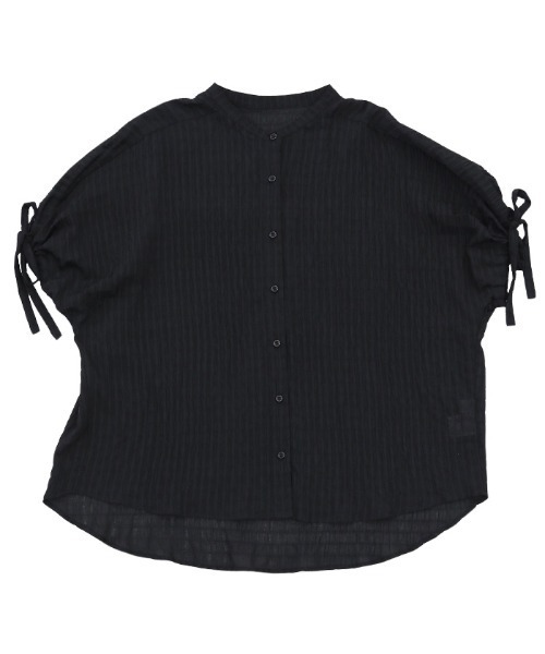 select MOCA（セレクトモカ）の「ドロストスリーブジャガードブラウス（シャツ/ブラウス・レディース・ホワイト/ブラック/ブルー・FREE）」の9枚目の写真