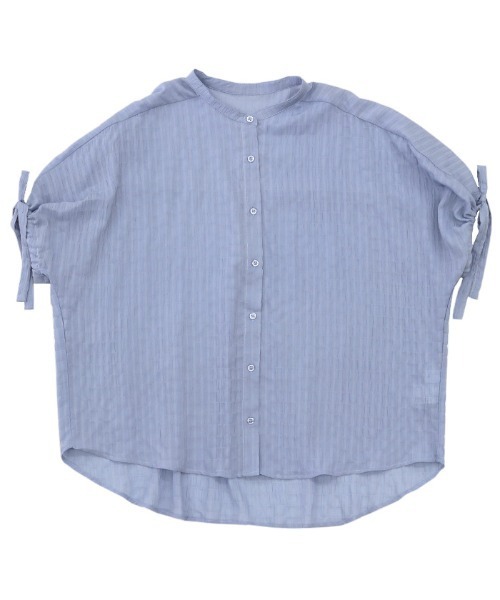 select MOCA（セレクトモカ）の「ドロストスリーブジャガードブラウス（シャツ/ブラウス・レディース・ホワイト/ブラック/ブルー・FREE）」の12枚目の写真