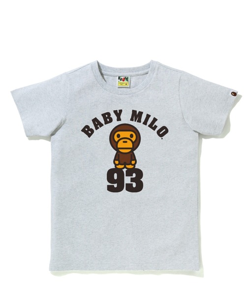 BABY MILO グレー スウェットシャツ L A BATHING APE® Baby Milo Crewneck Sweatshirt | Bape official