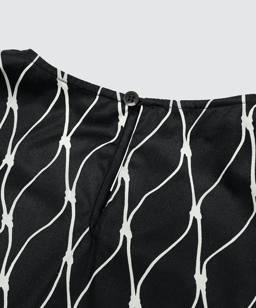 DRIES VAN NOTEN(ドリスヴァンノッテン)の「00900-CALIA 4100 W.W.SHIRT(シャツ/ブラウス・レディース・ブラック/ベージュ系その他・36/34)」の4枚目の写真
