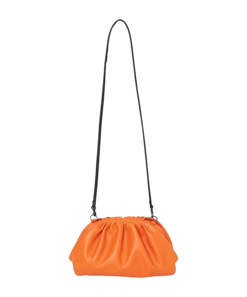 HYSTERIC GLAMOUR（ヒステリックグラマー）の「PANDA MANIAギャザー クロスボディーバッグ（ショルダーバッグ・レディース・ブラック/オレンジ/ブルー・FREE）」の8枚目の写真