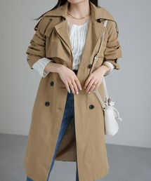 デザイントレンチコート