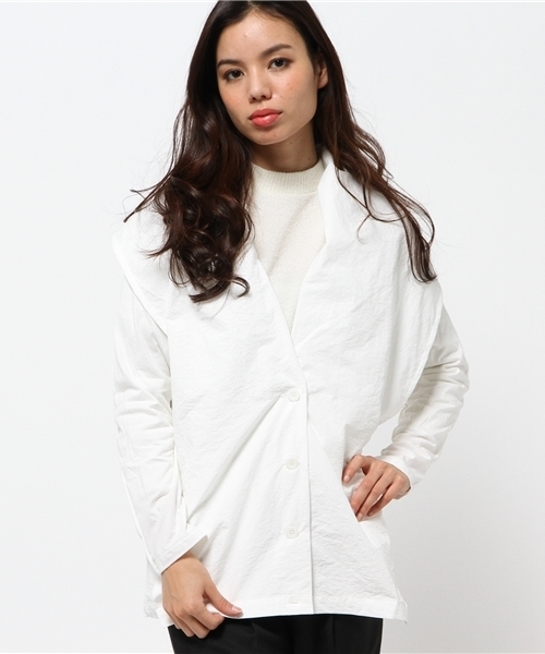 チャイハネ（チャイハネ）の「【チャイハネ】アリカカーディガン（カーディガン/ボレロ・レディース・ホワイト/ネイビー/カーキ・FREE）」の9枚目の写真