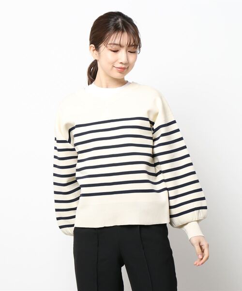 Lugnoncure（ルノンキュール）の「前後2WAYニットカーディガン（カーディガン/ボレロ・レディース・ブラック/ベージュ/オフホワイト/グリーン・ﾌﾘ-）」の5枚目の写真