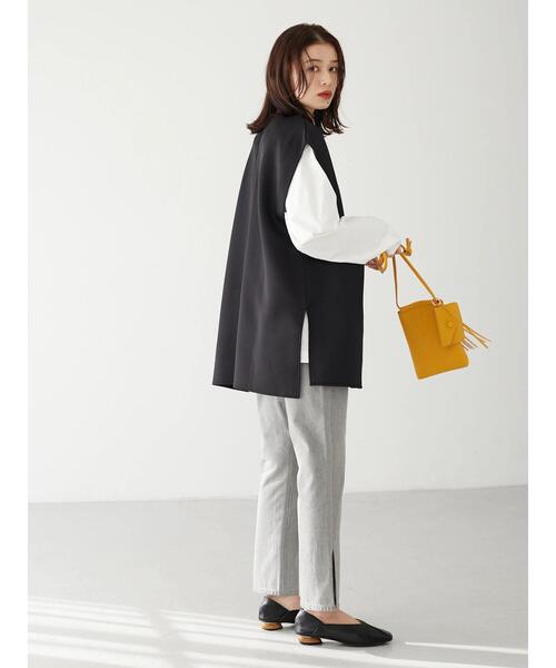 Green　Parks（グリーンパークス）の「スリットストレートGrayパンツ＊（その他パンツ・レディース・グレー・S/M/L）」の17枚目の写真