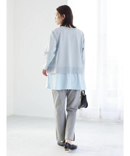 Green　Parks（グリーンパークス）の「スリットストレートGrayパンツ＊（その他パンツ・レディース・グレー・S/M/L）」の18枚目の写真