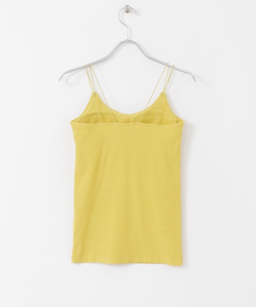 SENSE OF PLACE by URBAN RESEARCH（センスオブプレイスバイアーバンリサーチ）の「ダブルストラップカップツキキャミソール（キャミソール・レディース・イエロー/ブラック/ライトベージュ/ベージュ/ホワイト系その他/ブラウン・ONE）」の17枚目の写真