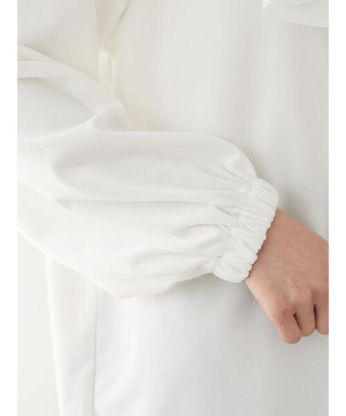 Furryrate（ファーリーレート）の「・furry rate フリルネックプルオーバー＊（Tシャツ/カットソー・レディース・オフホワイト/ブラック/ベージュ・FREE）」の14枚目の写真