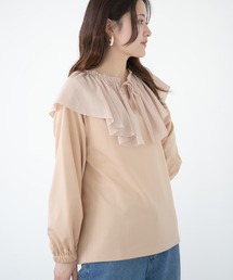 Furryrate | ・furry rate フリルネックプルオーバー*(Tシャツ/カットソー)