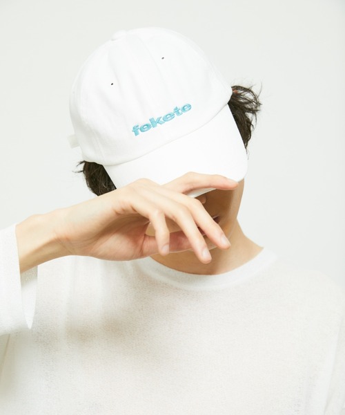 FEKETE（フェケテ）の「FEKETE BASIC LOGO CAP / ベーシックロゴコットンキャップ（キャップ・メンズ・ホワイト/ブラック/ベージュ・FREE）」の21枚目の写真