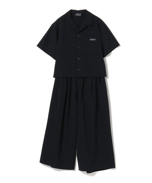 THOUSAND MILE(サウザンドマイル)の「THOUSAND MILE / SHIRTS GAUCHO SETUP シャツ ガウチョパンツ セットアップ(その他トップス・レディース・ネイビー・ONE SIZE)」の2枚目の写真