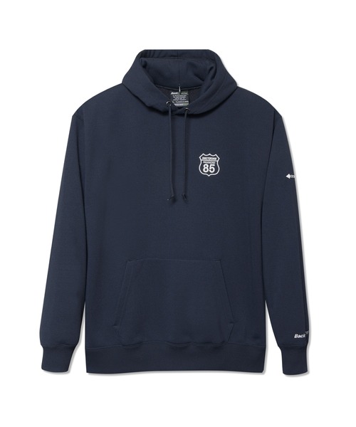 Back Channel（バックチャンネル）の「DRY PULLOVER PARKA（パーカー・メンズ・ブラック/ネイビー/ミックスグレー・SMALL/MEDIUM/LARGE/X-LARGE/XX-LARGE）」の3枚目の写真