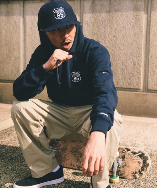 Back Channel（バックチャンネル）の「DRY PULLOVER PARKA（パーカー・メンズ・ブラック/ネイビー/ミックスグレー・SMALL/MEDIUM/LARGE/X-LARGE/XX-LARGE）」の17枚目の写真