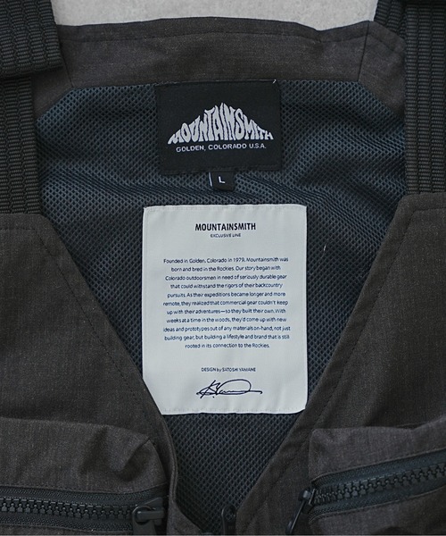 MOUNTAIN SMITH(マウンテンスミス)の「WEB限定/マウンテンスミス 難燃ユーティリティベスト(ベスト・メンズ・ブラック/ベージュ・MEDIUM/LARGE)」の19枚目の写真