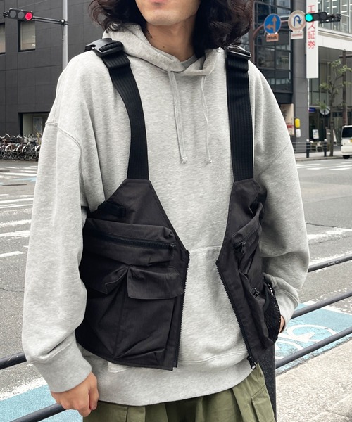 MOUNTAIN SMITH(マウンテンスミス)の「WEB限定/マウンテンスミス 難燃ユーティリティベスト(ベスト・メンズ・ブラック/ベージュ・MEDIUM/LARGE)」の14枚目の写真