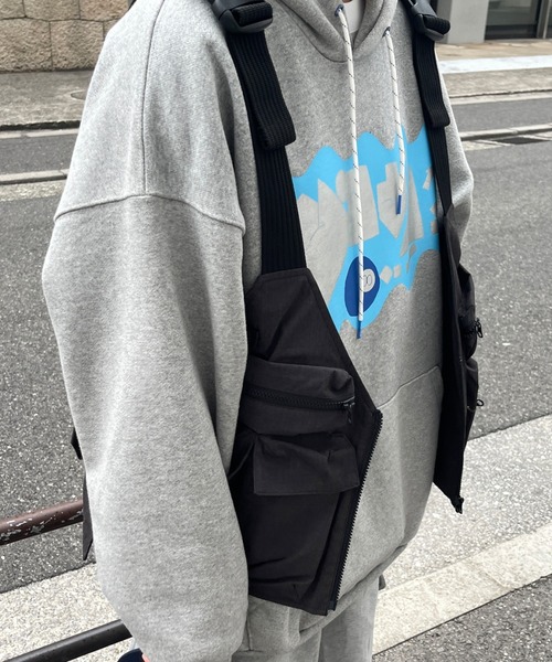 MOUNTAIN SMITH(マウンテンスミス)の「WEB限定/マウンテンスミス 難燃ユーティリティベスト(ベスト・メンズ・ブラック/ベージュ・MEDIUM/LARGE)」の3枚目の写真