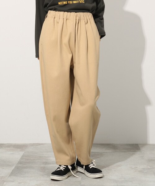 Cutie Blonde（キューティーブロンド）の「◆【S-LL】バルーンパンツ（その他パンツ・レディース・サンドベージュ/オフホワイト/ブルー・01/02/03/04）」の4枚目の写真