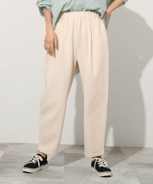 Cutie Blonde（キューティーブロンド）の「◆【S-LL】バルーンパンツ（その他パンツ・レディース・サンドベージュ/オフホワイト/ブルー・01/02/03/04）」の10枚目の写真