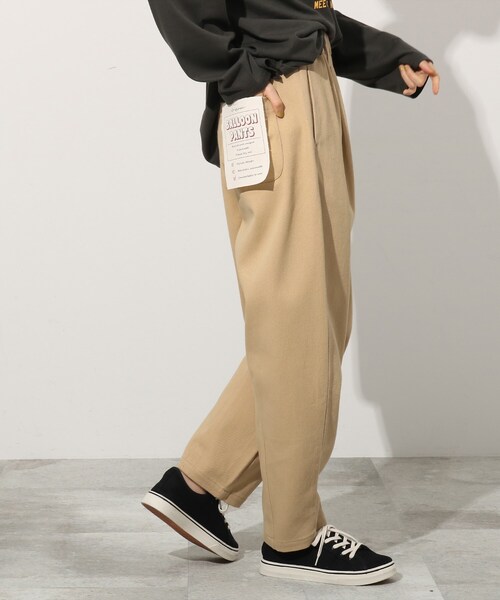 Cutie Blonde（キューティーブロンド）の「◆【S-LL】バルーンパンツ（その他パンツ・レディース・サンドベージュ/オフホワイト/ブルー・01/02/03/04）」の21枚目の写真